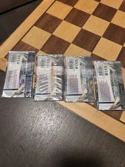 Pokemon Brilliant Stars Booster Packs Complete Art Set (4 Packs) FACTORY SEALED - Image 2