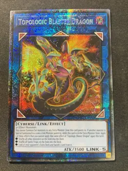 Yu-Gi-Oh! Topologic Blaster Dragon BPRO-EN46 Starlight Rare Burst Protocol NM - Image 1