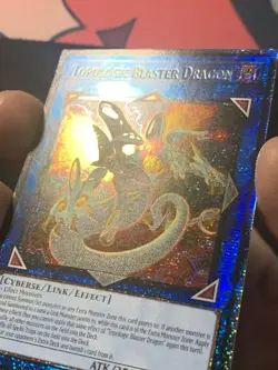 Yu-Gi-Oh! Topologic Blaster Dragon BPRO-EN46 Starlight Rare Burst Protocol NM - Image 4