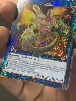 Yu-Gi-Oh! Topologic Blaster Dragon BPRO-EN46 Starlight Rare Burst Protocol NM - Image 5