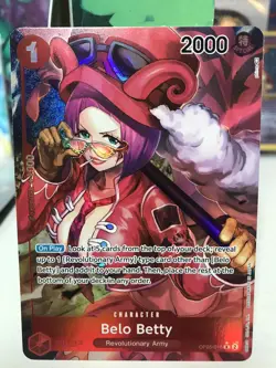 One Piece CCG Awakening Of The New Era OP05-015 Belo Betty Rare Alt Art Foil - Image 1