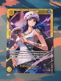 Trafalgar Law EB03-062 SEC Extra Booster One Piece Heroines Edition Foil English - Image 1