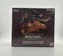 One Piece Paramount War Booster Box OP-02 English (New/Sealed/See Photos) - Image 1