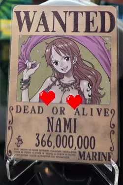 One Piece (Nami) - Double Sided - ACG Waifu Sexy Nude Trading Card OPCG - Image 2