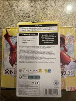 One Piece Egghead ENGLISH Starter Deck ST29 SEALED NEW - LOT OF 3 - Ships Now - Image 2