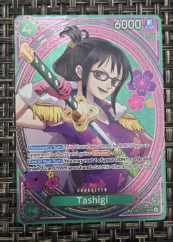 One Piece Heroines Edition EB03-018 Tashigi SP SR Alter English Mint Condition - Image 1