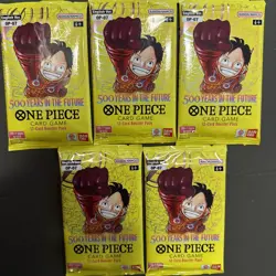 [LOT OF 5] One Piece English TCG 500 Years in the Future (OP07) Booster Packs - Image 1