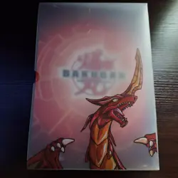 Bakugaun Battle Brawlers TCG Card Game Book Binder Folder (Empty) - Image 1