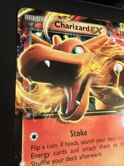 💥CHARIZARD EX HP180 RARE FOIL 11/106 Pokemon JUMBO OVERSIZE CARD - MINT-💥 - Image 3