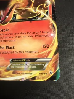 💥CHARIZARD EX HP180 RARE FOIL 11/106 Pokemon JUMBO OVERSIZE CARD - MINT-💥 - Image 5