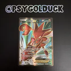 Pokemon TCG Trading Card Scizor EX Full Art 119/122 Breakpoint - Image 1