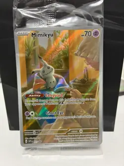 Pokemon TCG Mimikyu Scarlet & Violet Promo Card 075/Promo Sealed - Image 1