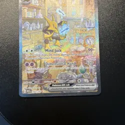 Pokemon TCG Alakazam EX 201/165 Scarlet & Violet 151 Card - Image 4