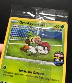 Grookey On The Ball 003/005 Futsal Pokemon Card PROMO UK Exclusive NEW SEALED - Image 3
