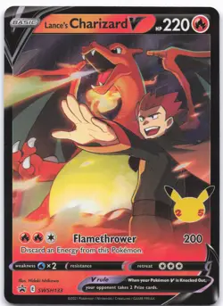 SWSH: Sword & Shield Promo Cards #SWSH133 Lance's Charizard V - Image 1