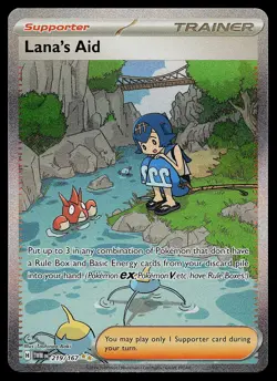Pokemon Card - Lana's Aid Twilight Masquerade 219/167 Special Illustration Rare - Image 1