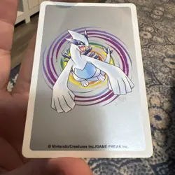 3 of Diamonds Togetic 176 Pokemon Poker Playing Card 1999 Japan Lugia Silver - Image 2