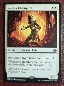 Auriok Champion - MtG Iconic Masters - R009 NM 2017 - Image 2