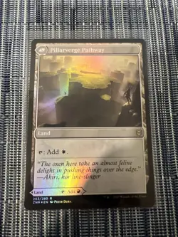 Needleverge Pathway Pillarverge Pathway- PACK FRESH - Zendikar Rising - FOIL - Image 2