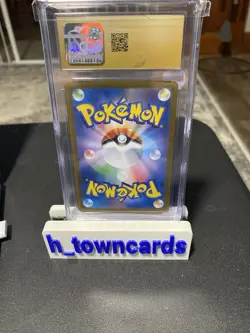 Roaring Moon ex Pokemon Japanese Terastal Fest 218/187 SAR Holo CGC PRISTINE 10 - Image 2