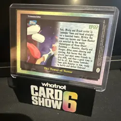 Pokemon Topps EP22 The Tower Of Terror Rainbow Foil Blue Label LP - Image 4