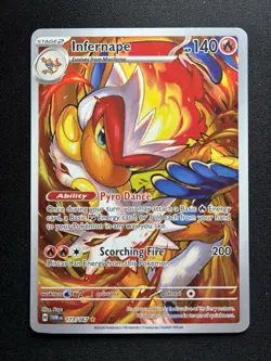 Pokemon: Infernape Illustration Rare 173/167 Twilight Masquerade - Image 1