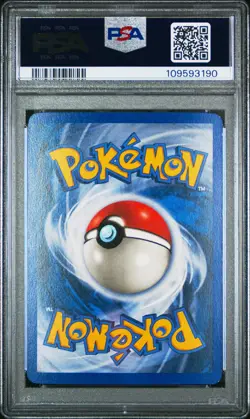 2002 POKEMON LEGENDARY COLLECTION #21 BUTTERFREE-REVERSE FOIL PSA 7 - Image 2