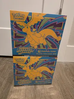 Pokemon Ascended Heroes ETB Pokemon Center Exclusive Factory Sealed NEW LOT of 2 - Image 1