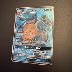 Pokemon TCG Blastoise GX Holo Ultra Rare SM189 Promo 2019 Foil - Image 1