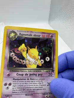 Pokemon Dark Hypno Team Rocket 9/82 Holo Rare - NM Spanish - Image 2
