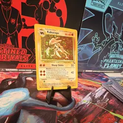 Pokemon Kabutops 9/62 Fossil Holo Rare Vintage 1999 Fossil - Image 5