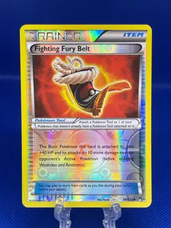 Pokemon TCG Fighting Fury Belt 99/122 XY BREAKPoint Reverse Holo 2016 NM - Image 1