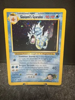 Pokemon TCG - Giovanni's Gyarados - 5/132 - Gym Challenge - Holo - Image 1