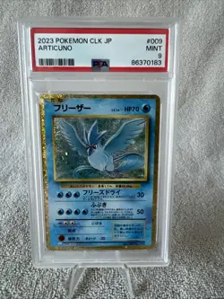 2023 PSA 9 Graded Pokemon Classic Collection Articuno 009/032 CLK Japanese - Image 1