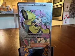 Iono Pokemon TCG Paldea Evolved Holo Ultra Rare Full Art 254/193 Near Mint - Image 1