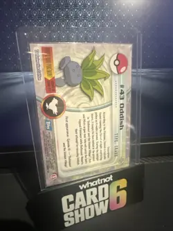 Topps Pokemon 43 Oddish Blue Label NM - Image 2