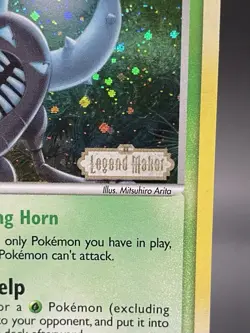 Pinsir STAMPED Legend Maker 24/92 Rare Reverse Holo Pokemon TCG - Image 2