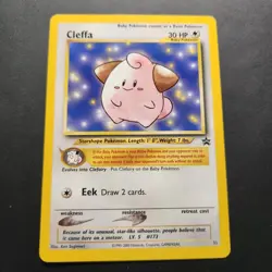 2000 Cleffa #31 - Black Star Promo Non-Holo Rare - Pokemon TCG - LP - Image 1