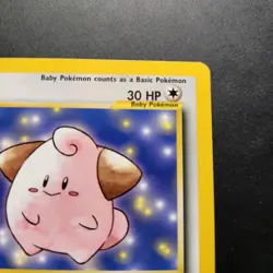 2000 Cleffa #31 - Black Star Promo Non-Holo Rare - Pokemon TCG - LP - Image 2