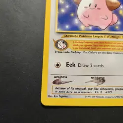 2000 Cleffa #31 - Black Star Promo Non-Holo Rare - Pokemon TCG - LP - Image 4