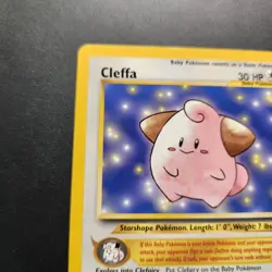 2000 Cleffa #31 - Black Star Promo Non-Holo Rare - Pokemon TCG - LP - Image 5