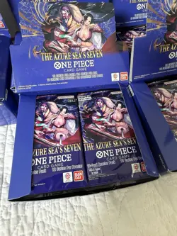 The Azure Sea's Seven OP-14 One Piece 5 Booster Boxes of DEAD packs 120 Packs - Image 2