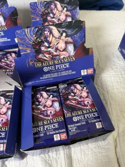 The Azure Sea's Seven OP-14 One Piece 5 Booster Boxes of DEAD packs 120 Packs - Image 3