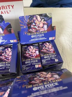 The Azure Sea's Seven OP-14 One Piece 5 Booster Boxes of DEAD packs 120 Packs - Image 4