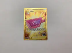 Pokemon Go TCG Lure Module Gold Trainer Secret Rare Card 088/078 - Image 1