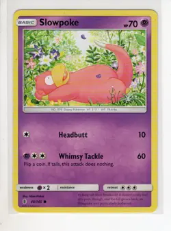 SLOWPOKE GUARDIANS RISING SET POKEMON CARD 48/145 LP - Image 1