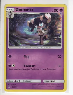 GOTHORITA GUARDIANS RISING SET POKEMON CARD 53/145 LP - Image 1