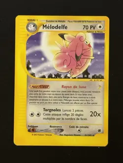 Carte Pokemon Melodelfe 41/165 Expedition Wizards Francaise - Image 2