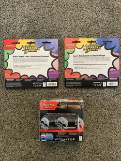Pokemon Mega Evolutions Booster Box + 2 Ascended Heroes Coll. & 4 Campbell Soups - Image 3