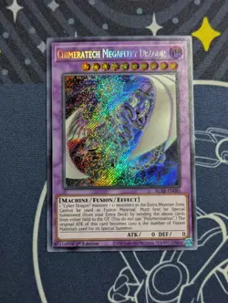 Chimeratech Megafleet Dragon - BLAR-EN085 - Secret Rare (NM) - Yugioh - Image 1